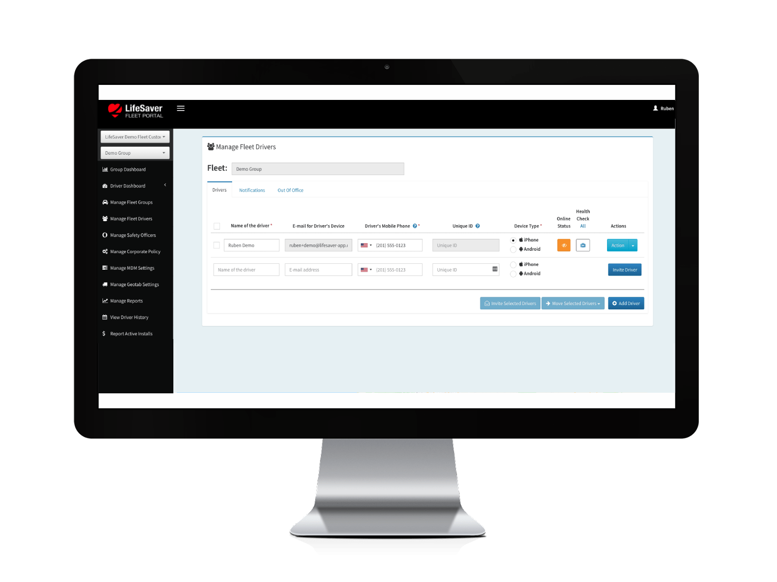 Lifesaver_Manage Drivers- Desktop
